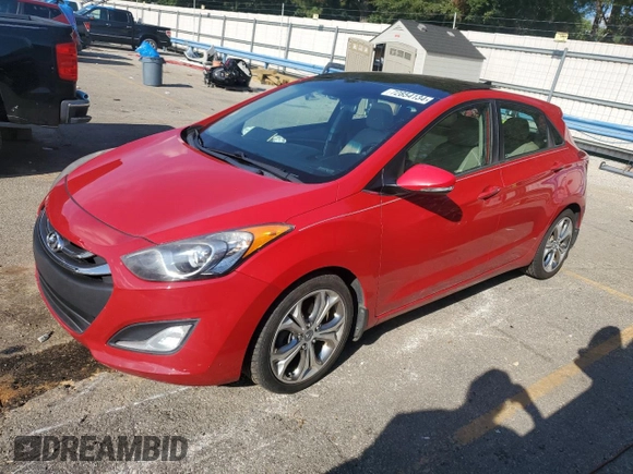 2013 Hyundai Elantra GT with VIN KMHD35LE1DU060604, listed as a Copart auction lot 72854134 with 135,786 mi miles and Salvage Title. Bid and sale history available at carsss.com. Image 1.