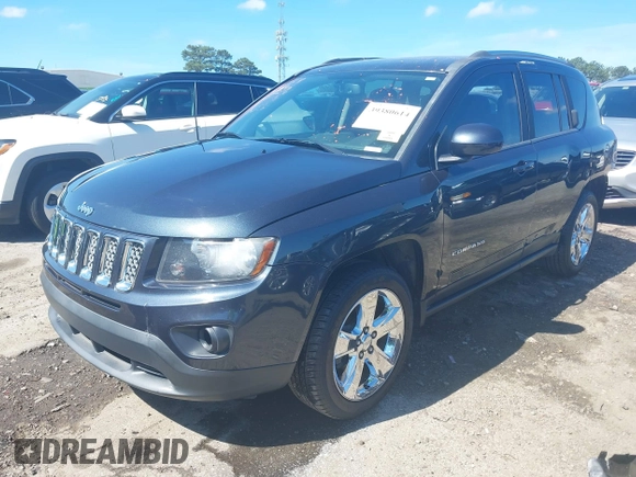 2015 Jeep Compass Latitude with VIN 1C4NJCEBXFD179373, listed as a IAAI auction lot 39380614 with 104,832 mi miles. Bid and sale history available at carsss.com. Image 18.