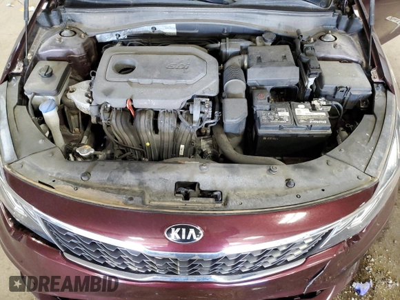 2019 Kia Optima S with VIN 5XXGT4L39KG338873, listed as a Copart auction lot 54081885 with 45,099 mi miles and Clean Title. Bid and sale history available at carsss.com. Image 11.