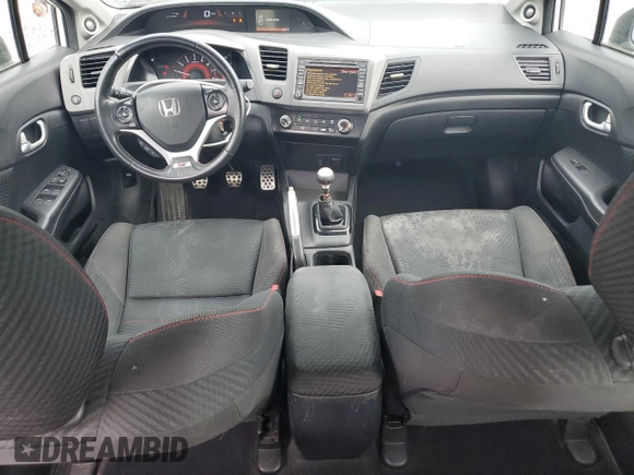 2012 Honda Civic Si z VIN 2HGFB6E54CH200764, wystawiony jako Copart lot #64190875 z przebiegiem 129 720 mil mil oraz Czysty tytuł • Clean title. Historia ofert i sprzedaży dostępna na DreamBid. Obrazek 8.