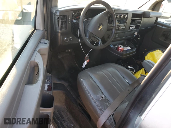 2012 Chevrolet Express Passenger 1LT with VIN 1GAZG1FA9C1195838, listed as a Copart auction lot 47020615 with Not provided miles and Salvage title. Bid and sale history available at DreamBid. Image 8.
