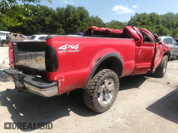2002 Ford F-250 XL z VIN 1FTNX21L02ED61191, wystawiony jako IAAI lot #40279752 z przebiegiem Nie podano mil oraz . Historia ofert i sprzedaży dostępna na DreamBid. Obrazek 4.