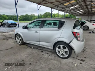 2015 Chevrolet Sonic LTZ with VIN 1G1JE6SBXF4109423, listed as a Copart auction lot 60329525 with 109,126 mi miles and Salvage title. Bid and sale history available at DreamBid. Image 2.