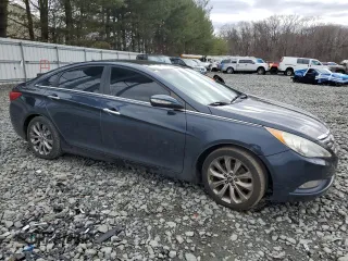2012 Hyundai Sonata Limited with VIN 5NPEC4AB0CH348103, listed as a Copart auction lot 48302665 with 157,078 mi miles and Salvage Title. Bid and sale history available at DreamBid. Image 4.