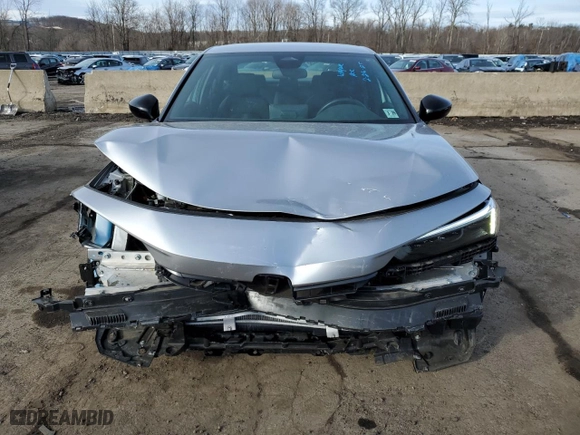 2024 Honda Civic Sedan Sport with VIN 2HGFE2F52RH557884, listed as a Copart auction lot 47420395 with 3,834 mi miles and Salvage Title. Bid and sale history available at carsss.com. Image 5.