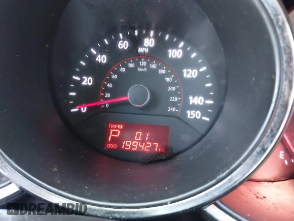2013 Kia Sorento LX with VIN 5XYKT3A64DG363163, listed as a IAAI auction lot 42811435 with 199,427 mi miles and . Bid and sale history available at DreamBid. Image 7.