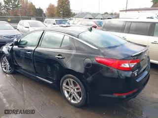 2013 Kia Optima SX w/Limited Pkg with VIN 5XXGR4A6XDG121265, listed as a IAAI auction lot 40771144 with 129,247 mi miles. Bid and sale history available at carsss.com. Image 14.