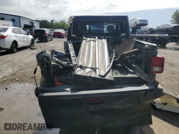 2024 Jeep Gladiator Sport S z VIN 1C6HJTAG5RL105858, wystawiony jako Copart lot #53345125 z przebiegiem 17 117 mil mil oraz Szkoda całkowita • Salvage title. Historia ofert i sprzedaży dostępna na DreamBid. Obrazek 6.
