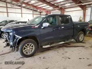 2021 Chevrolet Silverado 1500 LT with VIN 1GCUYDED8MZ441549, listed as a Copart auction lot 61032075 with 120,298 mi miles and Salvage title. Bid and sale history available at DreamBid. Image 1.