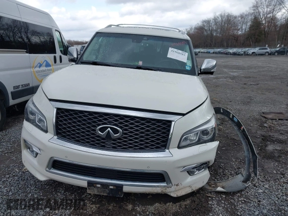 2017 Infiniti QX80 with VIN JN8AZ2NCXH9430364, listed as a IAAI auction lot 41968583 with 159,169 mi miles and . Bid and sale history available at DreamBid. Image 12.
