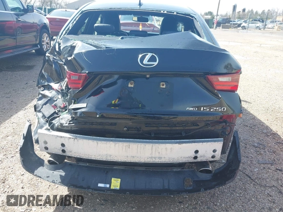 2015 Lexus IS 250 with VIN JTHCF1D22F5025957, listed as a IAAI auction lot 42059839 with 68,030 mi miles. Bid and sale history available at carsss.com. Image 6.