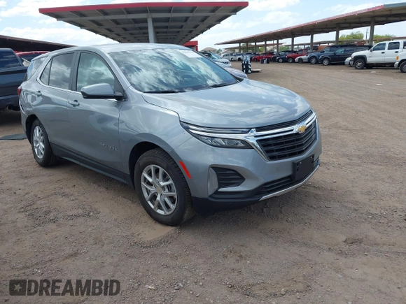 2024 Chevrolet Equinox LT with VIN 3GNAXUEG3RS199409, listed as a IAAI auction lot 42043712 with 25,448 mi miles and . Bid and sale history available at DreamBid. Image 1.