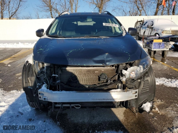 2013 Nissan Murano SL with VIN JN8AZ1MW4DW308620, listed as a Copart auction lot 86963814 with 130,652 mi miles and Salvage Title. Bid and sale history available at carsss.com. Image 5.