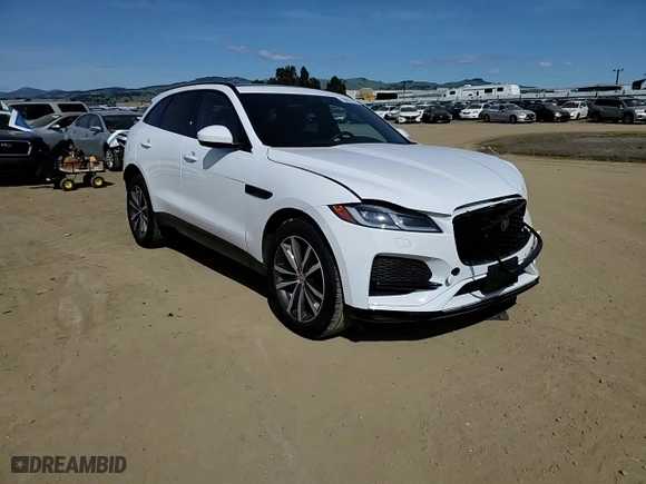 2022 Jaguar F-PACE S with VIN SADCJ2EX3NA699951, listed as a Copart auction lot 50092105 with 35,369 mi miles and Salvage Title. Bid and sale history available at carsss.com. Image 12.