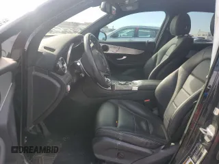 2019 Mercedes-Benz GLC 300 with VIN WDC0G4JB0KV171740, listed as a Copart auction lot 43021115 with 33,764 mi miles and Clean title. Bid and sale history available at DreamBid. Image 7.