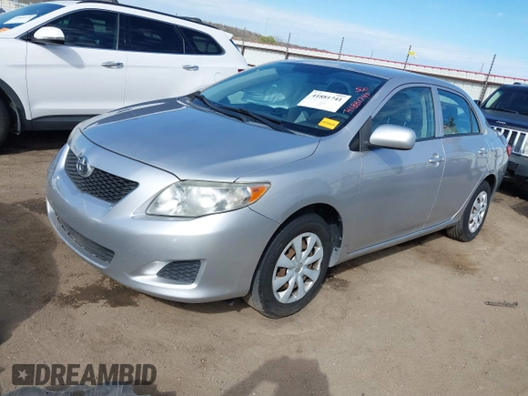 2009 Toyota Corolla with VIN 1NXBU40E39Z092092, listed as a IAAI auction lot 41881741 with 144,309 mi miles. Bid and sale history available at carsss.com. Image 17.