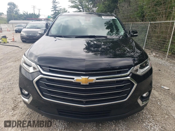 2021 Chevrolet Traverse LT Leather with VIN 1GNEVHKW6MJ262684, listed as a Copart auction lot 64939884 with 27,744 mi miles and Salvage Title. Bid and sale history available at carsss.com. Image 5.