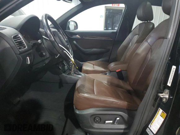 2016 Audi Q3 Premium Plus with VIN WA1EFCFS4GR024719, listed as a Copart auction lot 62001785 with 63,837 mi miles and Salvage title. Bid and sale history available at DreamBid. Image 7.