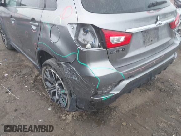 2018 Mitsubishi Outlander Sport ES 2.0 with VIN JA4AR3AU2JU020753, listed as a IAAI auction lot 40799744 with 99,223 mi miles. Bid and sale history available at carsss.com. Image 6.