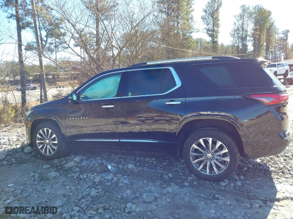 2023 Chevrolet Traverse Premier with VIN 1GNERKKW4PJ327070, listed as a IAAI auction lot 41350490 with 17,228 mi miles. Bid and sale history available at carsss.com. Image 14.
