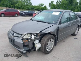2005 Honda Civic LX z VIN 2HGES16555H633462, wystawiony jako IAAI lot #42352824 z przebiegiem 200 091 mil mil oraz . Historia ofert i sprzedaży dostępna na DreamBid. Obrazek 6.