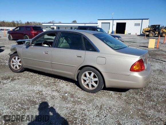 2000 Toyota Avalon XL z VIN 4T1BF28BXYU105489, wystawiony jako Copart lot #81673224 z przebiegiem 139 449 mil mil oraz Szkoda całkowita • Salvage title. Historia ofert i sprzedaży dostępna na DreamBid. Obrazek 2.
