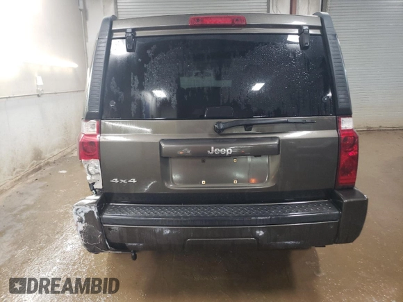 2006 Jeep Commander z VIN 1J8HG48K86C296039, wystawiony jako Copart lot #84716894 z przebiegiem 181 297 mil mil oraz Szkoda całkowita • Salvage title. Historia ofert i sprzedaży dostępna na DreamBid. Obrazek 6.