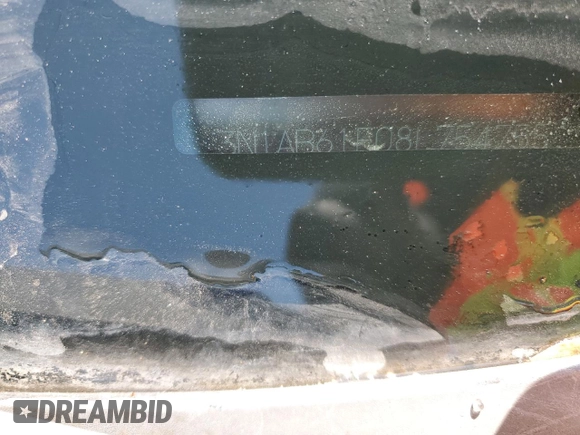 2008 Nissan Sentra S with VIN 3N1AB61E08L754755, listed as a Copart auction lot 53547425 with 137,686 mi miles and Salvage Title. Bid and sale history available at DreamBid. Image 14.