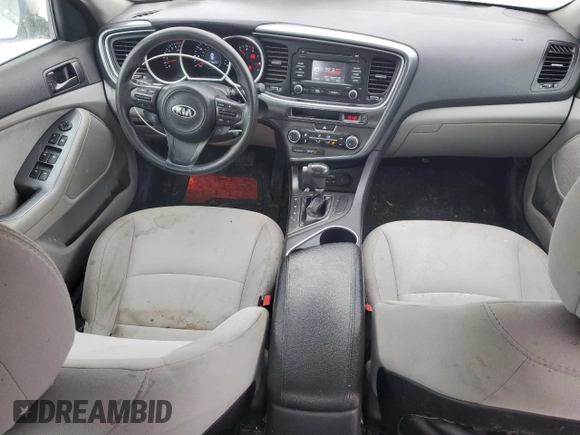 2014 Kia Optima LX with VIN 5XXGM4A73EG335796, listed as a Copart auction lot 89120645 with 199,249 mi miles and Salvage Title. Bid and sale history available at carsss.com. Image 8.