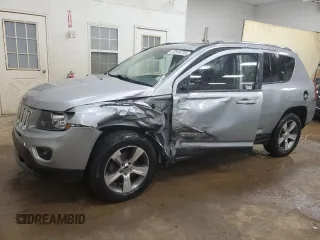 2017 Jeep Compass High Altitude with VIN 1C4NJDEB1HD192814, listed as a Copart auction lot 52574725 with 59,309 mi miles and Clean Title. Bid and sale history available at DreamBid. Image 1.