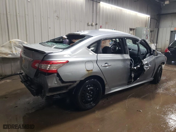 2013 Nissan Sentra SV with VIN 3N1AB7AP5DL753800, listed as a Copart auction lot 47475395 with 0 mi miles and Non Repairable. Bid and sale history available at carsss.com. Image 3.