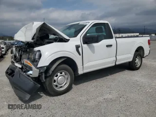 2022 Ford F-150 XL with VIN 1FTMF1CB4NKE00125, listed as a Copart auction lot 53395435 with 63,277 mi miles and Salvage title. Bid and sale history available at DreamBid. Image 1.