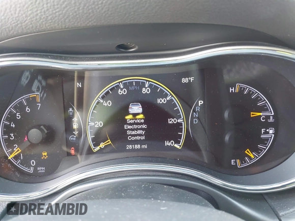 2021 Jeep Grand Cherokee Laredo X with VIN 1C4RJEAG5MC843953, listed as a IAAI auction lot 41558914 with 28,188 mi miles. Bid and sale history available at carsss.com. Image 7.