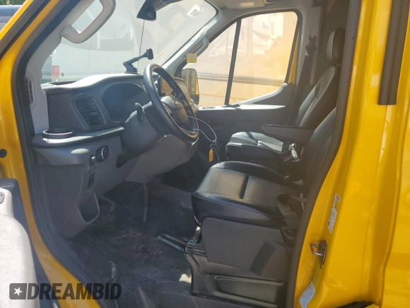 2023 Ford Transit Cargo with VIN 1FTBR1X87PKA73817, listed as a Copart auction lot 60380665 with 40,487 mi miles and Salvage title. Bid and sale history available at DreamBid. Image 7.