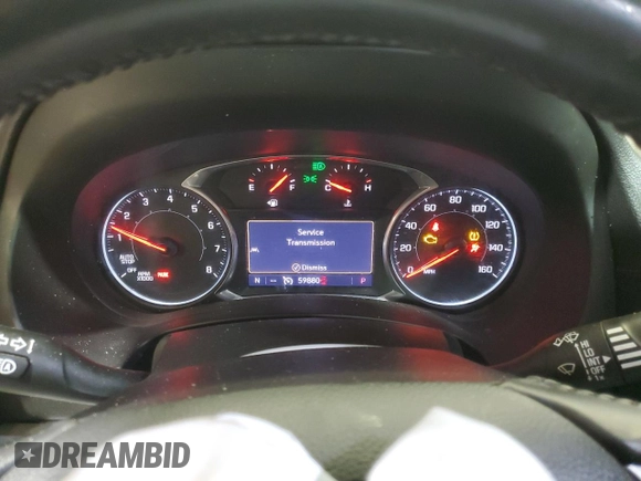 2020 GMC Terrain SLT with VIN 3GKALPEX0LL101013, listed as a Copart auction lot 51504355 with 59,880 mi miles and Salvage Title. Bid and sale history available at DreamBid. Image 9.