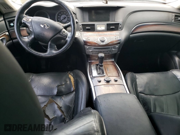 2013 Infiniti M with VIN JN1BY1AP8DM510147, listed as a Copart auction lot 58264055 with Not provided miles and Salvage title. Bid and sale history available at DreamBid. Image 8.