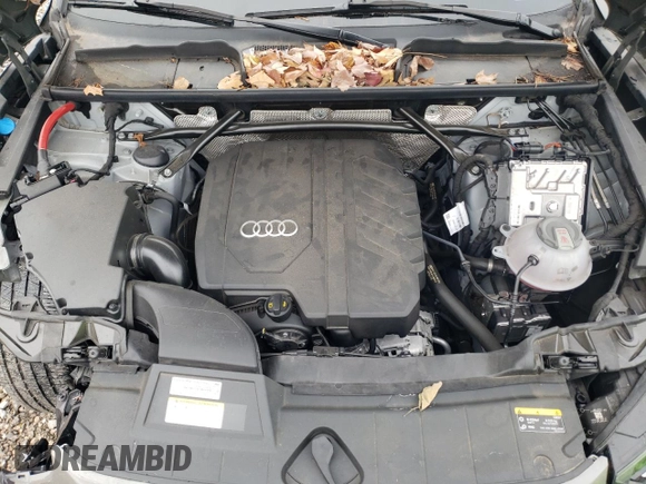 2023 Audi Q5 S line Premium with VIN WA1GAAFY4P2045059, listed as a Copart auction lot 42272075 with 14,784 mi miles and Salvage Title. Bid and sale history available at carsss.com. Image 11.