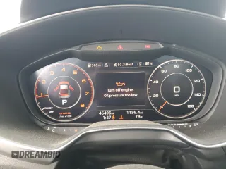 2017 Audi TT z VIN TRUC5AFV4H1003695, wystawiony jako Copart lot #79053054 z przebiegiem 45 496 mil mil oraz Szkoda całkowita • Salvage title. Historia ofert i sprzedaży dostępna na DreamBid. Obrazek 9.