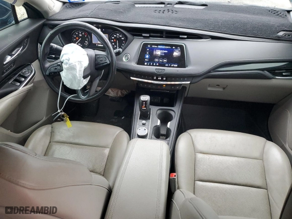 2019 Cadillac XT4 AWD Premium Luxury with VIN 1GYFZDR44KF139636, listed as a Copart auction lot 43924775 with 81,495 mi miles and Salvage Title. Bid and sale history available at carsss.com. Image 8.