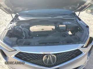 2022 Acura MDX w/Technology Package with VIN 5J8YE1H4XNL033340, listed as a Copart auction lot 48593645 with 41,638 mi miles and Salvage Title. Bid and sale history available at carsss.com. Image 12.