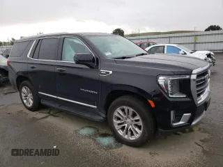 2022 GMC Yukon SLT with VIN 1GKS2BKD3NR110644, listed as a Copart auction lot 42270693 with 23,217 mi miles. Bid and sale history available at carsss.com. Image 4.
