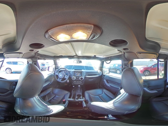2016 Jeep Wrangler Unlimited 75th Anniversary with VIN 1C4BJWEG7GL113824, listed as a Copart auction lot 81372864 with 98,497 mi miles and Salvage title. Bid and sale history available at DreamBid. Image 15.
