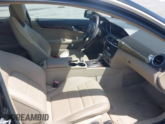2014 Mercedes-Benz C-Class C 250 with VIN WDDGJ4HBXEG296917, listed as a IAAI auction lot 42068339 with 124,872 mi miles. Bid and sale history available at carsss.com. Image 5.