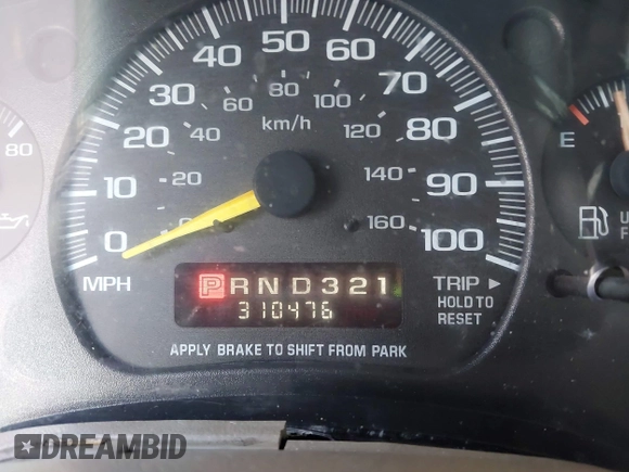 1998 Chevrolet Astro Cargo z VIN 1GCDM19W4WB133439, wystawiony jako IAAI lot #41456062 z przebiegiem 310 476 mil mil oraz . Historia ofert i sprzedaży dostępna na DreamBid. Obrazek 15.
