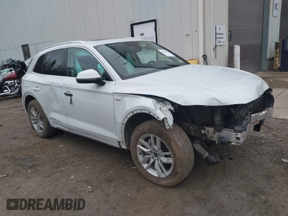 2022 Audi Q5 S line Premium z VIN WA1GAAFY6N2119787, wystawiony jako IAAI lot #40859968 z przebiegiem 46 771 mil mil oraz . Historia ofert i sprzedaży dostępna na DreamBid. Obrazek 1.