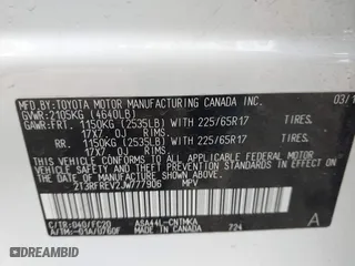 2018 Toyota RAV4 XLE with VIN 2T3RFREV2JW777906, listed as a IAAI auction lot 41164038 with 89,049 mi miles. Bid and sale history available at carsss.com. Image 9.