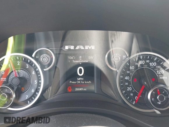 2020 Ram 1500 Big Horn с VIN 1C6RREBT2LN311820, выставлен на аукционе IAAI как лот 42372941 с пробегом 26 049 миль миль и . История ставок и продаж доступна на DreamBid. Изображение 7.
