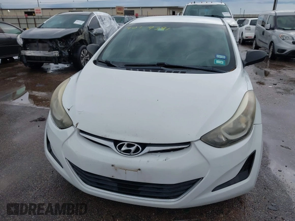 2015 Hyundai Elantra SE with VIN 5NPDH4AE4FH634483, listed as a IAAI auction lot 40779391 with 176,439 mi miles and . Bid and sale history available at DreamBid. Image 6.
