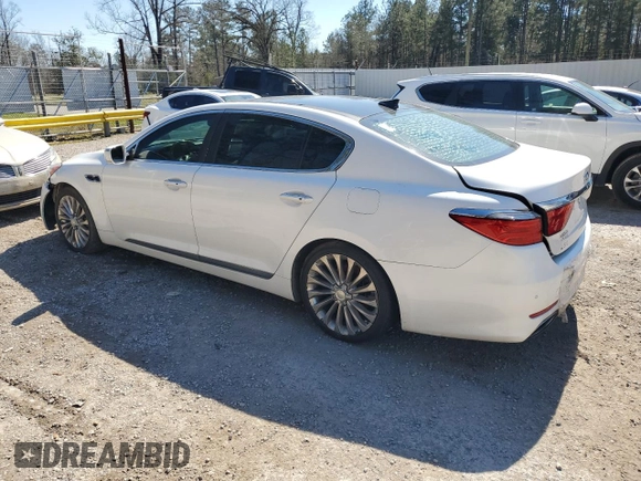 2017 Kia K900 Luxury with VIN KNALW4D42H6035399, listed as a Copart auction lot 46071465 with 111,051 mi miles and Clean Title. Bid and sale history available at carsss.com. Image 2.
