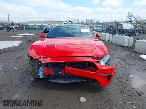 2020 Ford Mustang EcoBoost with VIN 1FA6P8TH3L5100676, listed as a IAAI auction lot 41909715 with 109,551 mi miles and . Bid and sale history available at carsss.com. Image 13.